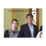 The Governor, Seriously? - - postcard