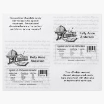 The Graduate Candybar Wrappers (With Nutritional F flyers