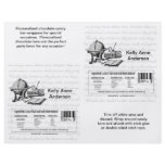 The Graduate Candybar Wrappers (With Nutritional F flyers