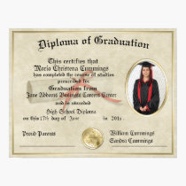 The Graduate Gift Diploma Poster posters