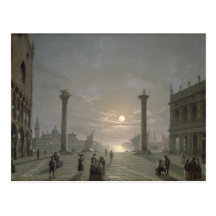 The Grand Canal From Piazza San Marco Postcard