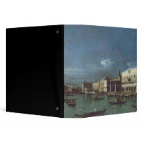 The Grand Canal with the Church of Santa Maria Vinyl Binder