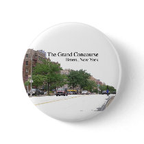 The Grand Concouse, Bronx, NY Pinback Button