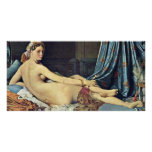 The Grand Odalisque,  By Ingres Jean Auguste Domin Personalized Photo Card