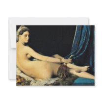 The Grand Odalisque, Français La Grande Odalisque Invite