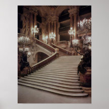 The Grand Staircase of the Opera-Garnier Print