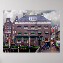 The Grasshopper Hotel -- November in Amsterdam Print