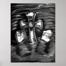 The Graveyard Scene Posters