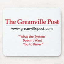 The Greanville Post Mousepad mousepads