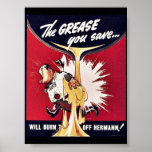 The Grease You Save Print