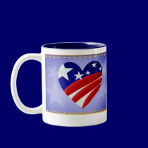 The Great American Heart Mugs