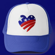 The Great American Heart  Shirt hats