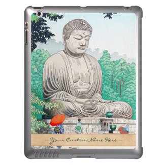 The Great Buddha at Kamakura FUJISHIMA TAKEJI Cover For iPad