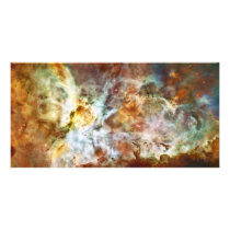 The Great Carina Nebula NGC 3372 Star Birth Personalized Photo Card