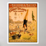 The Great Coney Island Water Carnival 2 Print
