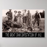 The Great Crab Infestation of 1912 Print