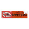 The Great Danbury State Fair Sticker bumpersticker