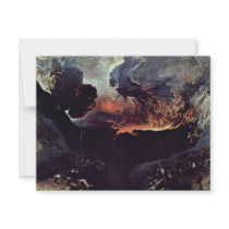 The Great Day Of God'S Wrath By John Martin Personalized Announcement