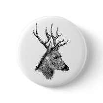 The great deer buck buttons