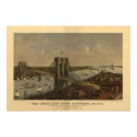 The Great East River Suspension Bridge posters by ZephyrusBooks The Great East River Suspension Bridge posters
