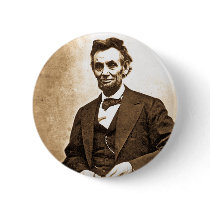 The Great Emancipator - Abe Lincoln (1865) Pinback Button