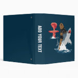 The Great Escape - bear shark cavalry Vinyl Binders