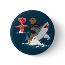 The Great Escape - bear shark cavalry Pin