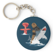 The Great Escape - bear shark cavalry Keychains
