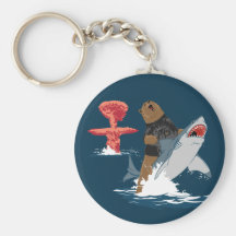 The Great Escape - bear shark cavalry Keychains