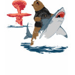 The Great Escape - bear shark cavalry t-shirts