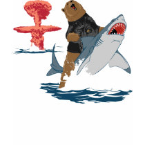 The Great Escape - bear shark cavalry t-shirts