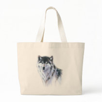 The great fierce wolf in all glory bags