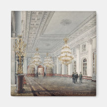 The Great Hall, Winter Palace, St. Petersburg Magnet