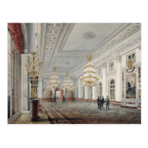 The Great Hall, Winter Palace, St. Petersburg Post Cards