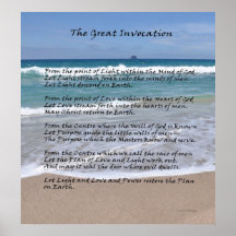 The Great Invocation Posters