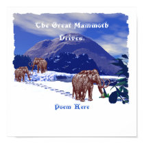 The Great Mammoth Drives. posters by Bourgriver The Great Mammoth Drives. posters