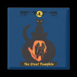 The Great Mastiff Pumpkin Magnet