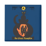 The Great Mastiff Pumpkin Magnet