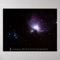 The Great Orion Nebula Poster