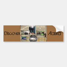 The Great Outdoors in Alaska Bumper Stickers