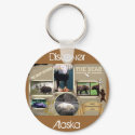 The Great Outdoors in Alaska keychain