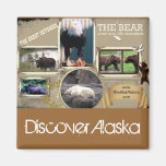 The Great Outdoors in Alaska Refrigerator Magnets