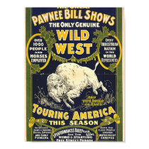 The Great Pawnee Bill shows. The only genuine wild posters