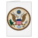 The Great Presidential Seal of the USA cards