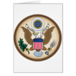 The Great Presidential Seal of the USA Card