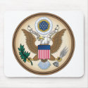 The Great Presidential Seal of the USA mousepads by Websprinter The Great Presidential Seal of the USA mousepads