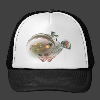 The Great Puffin Nebula Mesh Hat