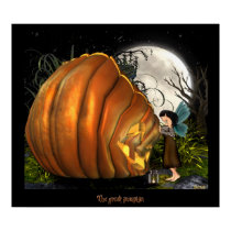 The Great pumpkin! posters