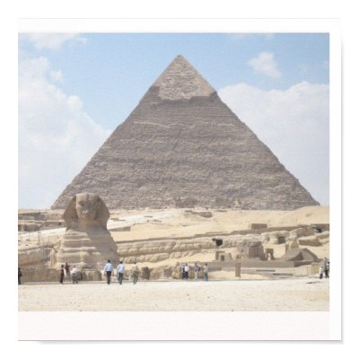 The Great Pyramid of Giza, Eygpt Poster by LeLuDesign