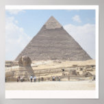 The Great Pyramid of Giza, Eygpt posters